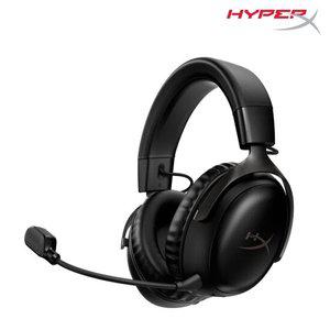 하이퍼엑스 클라우드 3 블랙 무선 Cloud 3 BLK Wireless 무선 게이밍 헤드셋