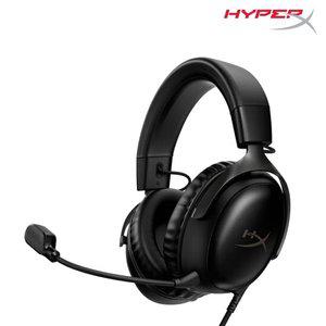 하이퍼엑스 클라우드 3 블랙 유선 Cloud 3 BLK Wired 유선 게이밍 헤드셋