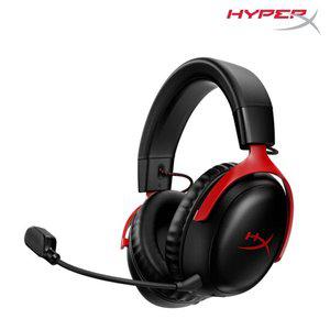 하이퍼엑스 클라우드 3 레드 무선 Cloud 3 RED Wireless 무선 게이밍 헤드셋
