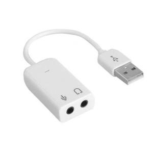 USB 7.1 채널 사운드 카드 케이블형 (T-USOUND71CW)