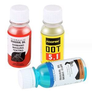 브레이크오일 미네랄오일 시마노 텍트로 MAGURA 유압식  DOT mtb