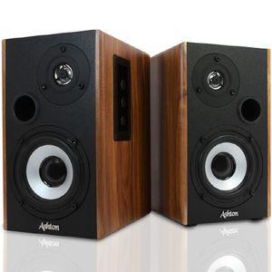 애쉬톤 북쉘프 앰프내장형 스피커 AT-1000K Wood 2채WE5302A
