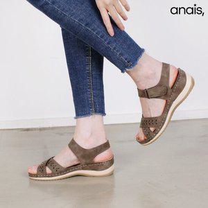 [아나이스] 펀칭 벨크로 쿠션 샌들 5cm_25S245 [무료배송]