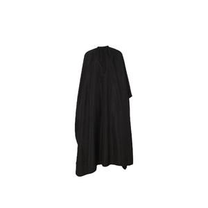 미용실 롱 커트보 염색 파마 이발 가운 블랙