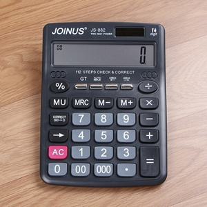 NEW 탁상용 전자계산기 대형 태양광 건전지 사무계산기