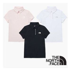 노스페이스 여성 아이스 그린 냉감 반팔 카라티 NT7PQ31 YDH 761057