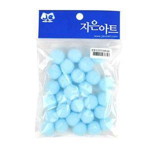 뿅뿅이 일반 20-하늘 색깔솜공 20mm 솜방울