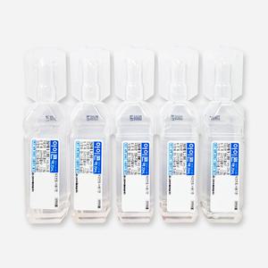 아이콘액 생리 식염수 멸균 20ml x 5개 / 휴대용 일회용 렌즈 세척액