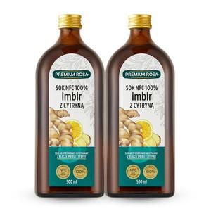 프리미엄로사 생강 레몬 원액 100  건강즙 500ml 2병