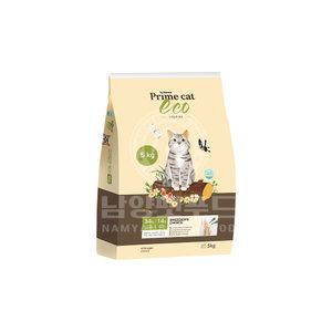 뉴트리나 프라임캣 에코 5kg (5kg x1) 길고양이사료 길냥이밥 고양이 대용량 전연령