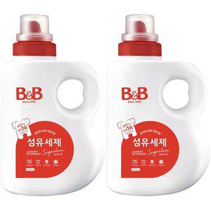 [비앤비]유아 섬유세제 1500ml 용기형 2입