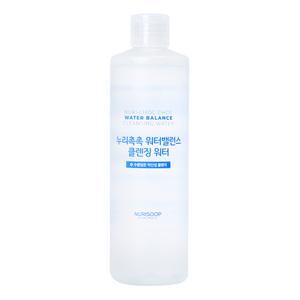 [소비기한 26.01.27] 누리촉촉 워터밸런스 클렌징 워터 320ml, 약산성 클렌징