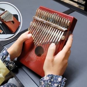 J.ROM 17음계 마호가니 칼림바 카림바 초등학생악기 KALIMBA