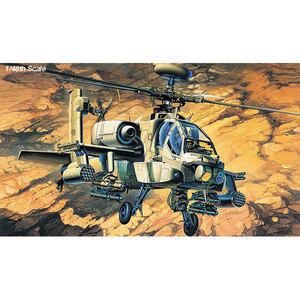 아카데미과학 1/48 AH-64A 미육군 아파치 공격헬리콥터 12262 헬기 모형 프라모델