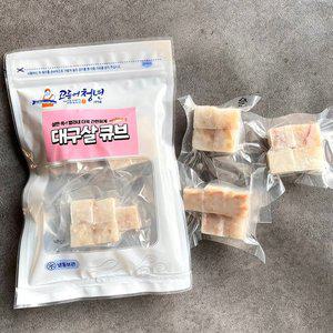 [인정식탁][고등어청년] 대구살 생선큐브 120g