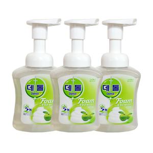 데톨 포밍 항균 핸드워시 손세정제 애플 블로썸 250ml x 3개