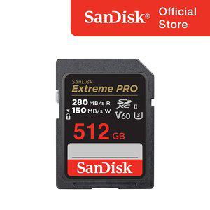 [샌디스크]SOI 익스트림 프로 SD카드(280MB/s) 512GB, V60 / SDXEP