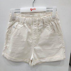 [소이]4부 롤업 밴딩 면바지 24M1254-1