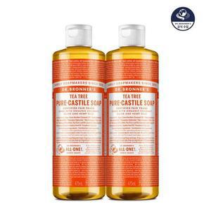 [XBII2NNL]티트리 퓨어 캐스틸 솝 475ml x 2개 바디케어