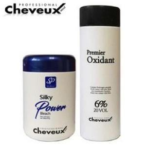 [XBF577M4]슈보탈색제500ml 슈보6 산화제1000ml 염색약