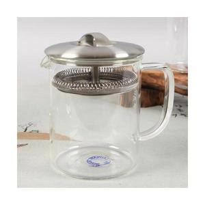대만 일자 유리 표일배 400ml 소 티팟 티포트