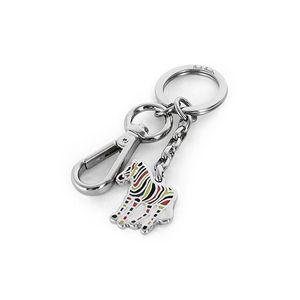 [폴스미스]M1A KEYR AZEBRA 97 스트라이프 지브라 키링 47837150