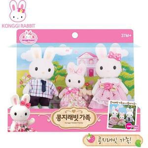 [XBI3442O]아기인형 리본 베이비돌 인형의집 콩지래빗