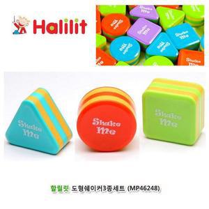 [BZJL4YIG_4C]할릴릿 음악놀이 도형쉐이커3종세트
