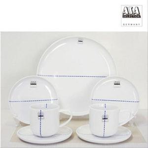 [JHP734T0_51]아사셀렉션 2인 티타임세트 그릇세트 7P