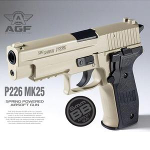 [MENP14YH_52CS]핸드건 에어소프트건 P226 MK25 TAN 권총