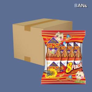 [기타] 맛동산 (38g 8개) 8팩 (총64개) 회사 사무실 학원 학교 간식