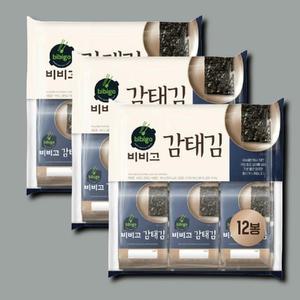 [기타] 비비고 감태김 4g 12개입 3개
