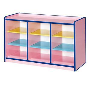 [JHMR7702_51AD]H53-3 영아 사물함 (9인용 무늬 분홍 택1)