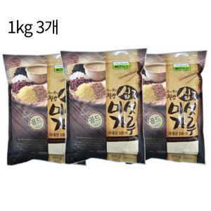 칠갑농산 속이편한 십곡미숫가루 1kg 3개 국산 미싯가루