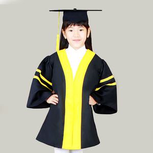 유치원 졸업가운 아동 어린이집 졸업식 복장 의상 사각모 포함 블랙