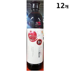 [MEM034M7_52EQ]홍초(석류 주방용품 대상 0.9L)X12
