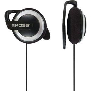Koss KSC21 스포츠 클립온 유선 헤드폰 블랙