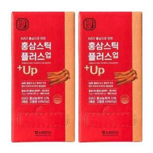 한삼인 홍삼스틱 플러스업 대용량 건강 선물 100포 X2