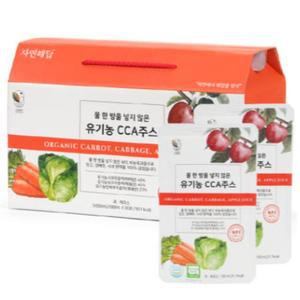 자연해답 유기농 CCA주스 착즙 원액 건강 음료 30포