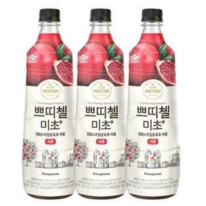 [MENN008R_52EQ]쁘띠첼 식초음료 미초 석류 묶음 3개