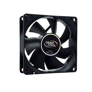 쿨링팬 DC12V 80MM 3핀 전원 컴퓨터 본체 케이스 쿨러 저소음 파워 시스템 PC튜닝 냉각 휀 먼지 열 배출