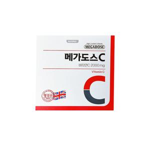 고려은단 메가도스C 비타민C 2000 2g 100개입 1개 (100개)