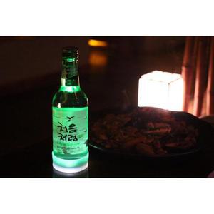 캠핑용품 소주병 용품 LED 빛나는소주병