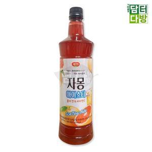광야식품 자몽 아이스티 베이스 970ml