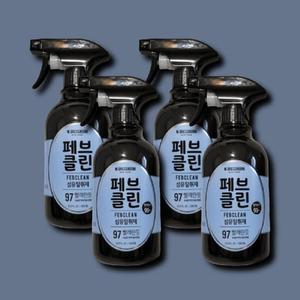[기타] 페브클린 섬유 에어프릴코튼 500ml 4개