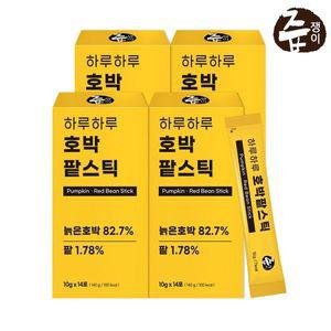 [NS홈쇼핑]호박 팥 스틱 4박스 (총56포) 호박차 호박즙[31575680]