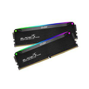 [기타]OLOy DDR5-6400 BLADE RGB Black 패키지 (64GB(32Gx2))