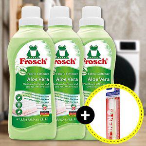 [기타]프로쉬 섬유유연제 알로에베라 750ml x2개 (켄트칫솔증정) 구김방지
