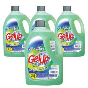 겔업 고농축 액체 세제 세탁세제 2.5l x 4개