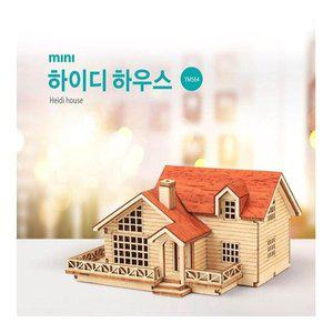 [기타]DIY 교육용 만들기 모형 미니시리즈 하이디 하우스 (WFGOZG0)
